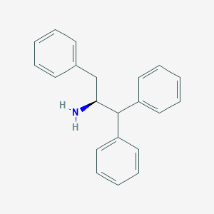 molecular formula C21H21N B1600326 (S)-(-)-1-苄基-2,2-二苯乙胺 CAS No. 233772-38-8