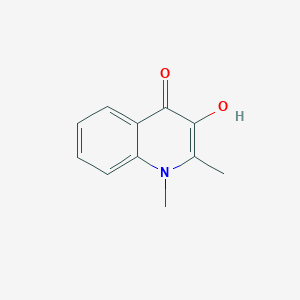 molecular formula C11H11NO2 B1600330 3-hydroxy-1,2-dimethylquinolin-4(1H)-one CAS No. 223752-74-7