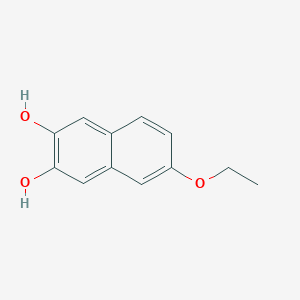 B160035 6-Ethoxynaphthalene-2,3-diol CAS No. 136944-52-0
