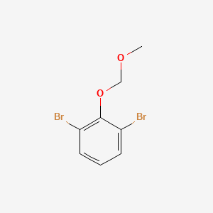 molecular formula C8H8Br2O2 B1600366 苯，1,3-二溴-2-(甲氧甲氧基)- CAS No. 142273-81-2