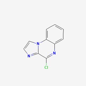 molecular formula C10H6ClN3 B1600370 4-氯咪唑并[1,2-a]喹喔啉 CAS No. 191349-69-6