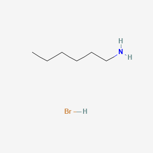molecular formula C6H16BrN B1600376 1-己胺，氢溴酸盐 CAS No. 7334-95-4