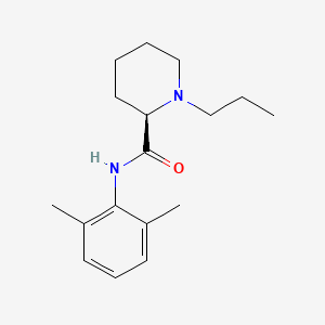 molecular formula C17H26N2O B1600380 (R)-(+)-Ropivacaine CAS No. 98717-16-9