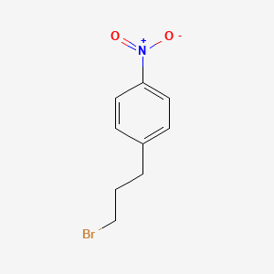 molecular formula C9H10BrNO2 B1600387 1-(3-Bromopropyl)-4-nitrobenzene CAS No. 53712-77-9