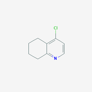 molecular formula C9H10ClN B1600401 4-氯-5,6,7,8-四氢喹啉 CAS No. 133092-34-9