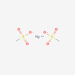 molecular formula C2H6HgO6S2 B1600409 Mercury(II) methanesulfonate CAS No. 29526-41-8