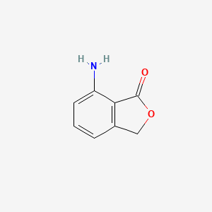 molecular formula C8H7NO2 B1600417 7-氨基异苯并呋喃-1(3H)-酮 CAS No. 3883-64-5