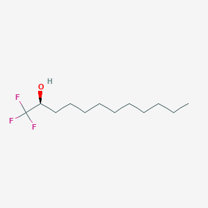 molecular formula C12H23F3O B160043 (S)-(-)-1,1,1-Trifluorododecan-2-OL CAS No. 138329-46-1