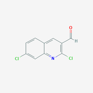 molecular formula C10H5Cl2NO B1600441 2,7-Dichloroquinoline-3-carboxaldehyde CAS No. 73568-33-9