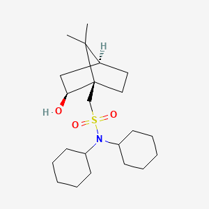 N,N-Dicyclohexyl-1-[(1R,2S,4S)-2-hydroxy-7,7-dimethylbicyclo[2.2.1]heptan-1-yl]methanesulfonamide
