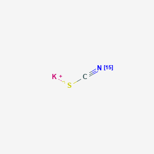 molecular formula CKNS B1600452 Potassium thiocyanate-15N CAS No. 160350-71-0