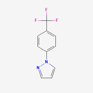 1-(4-(Trifluoromethyl)phenyl)-1H-pyrazole