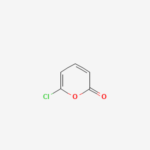 molecular formula C5H3ClO2 B1600468 6-Chloropyran-2-one CAS No. 20357-65-7