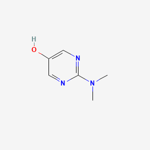 molecular formula C6H9N3O B1600473 2-(Dimethylamino)pyrimidin-5-ol CAS No. 72491-71-5