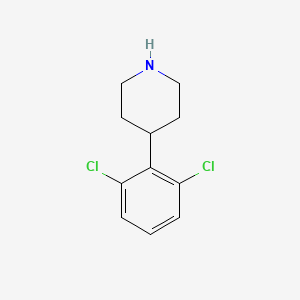 molecular formula C11H13Cl2N B1600474 4-(2,6-Dichlorophenyl)piperidine CAS No. 82211-90-3