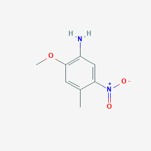 molecular formula C8H10N2O3 B1600475 2-Methoxy-4-methyl-5-nitroaniline CAS No. 65740-55-8