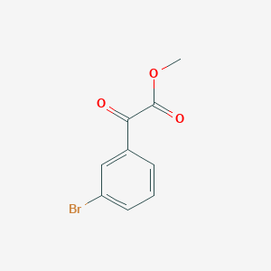 molecular formula C9H7BrO3 B1600476 Methyl 2-(3-bromophenyl)-2-oxoacetate CAS No. 81316-36-1