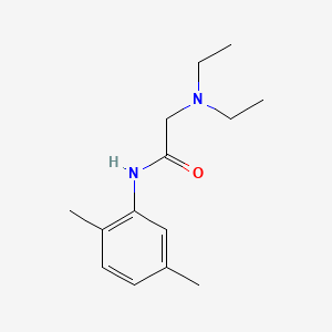 molecular formula C14H22N2O B1600479 2-Diethylamino-2',5'-acetoxylidide CAS No. 857570-37-7