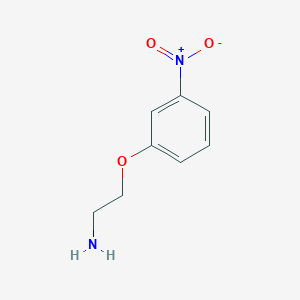 molecular formula C8H10N2O3 B1600485 2-(3-Nitrophenoxy)ethylamine CAS No. 26646-35-5