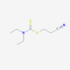 2-Cyanoethyl diethylcarbamodithioate