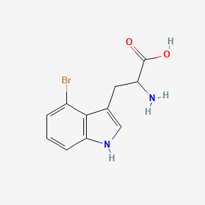 2-amino-3-(4-bromo-1H-indol-3-yl)propanoic Acid