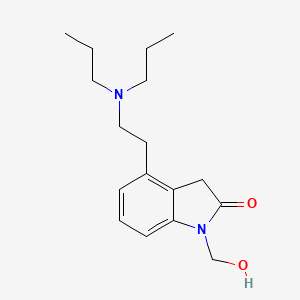 molecular formula C17H26N2O2 B1600493 N-Hydroxymethyl Ropinirole CAS No. 1027600-42-5