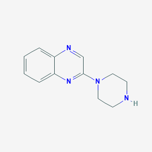 molecular formula C12H14N4 B1600499 2-Piperazin-1-YL-quinoxaline CAS No. 55686-91-4
