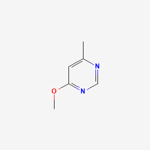 molecular formula C6H8N2O B1600504 4-甲氧基-6-甲基嘧啶 CAS No. 5541-07-1