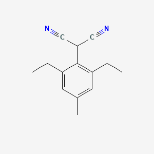molecular formula C14H16N2 B1600512 2-(2,6-Diethyl-4-methylphenyl)malononitrile CAS No. 314020-53-6