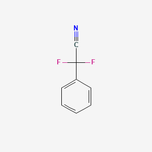 molecular formula C8H5F2N B1600532 二氟(苯基)乙腈 CAS No. 2002-72-4