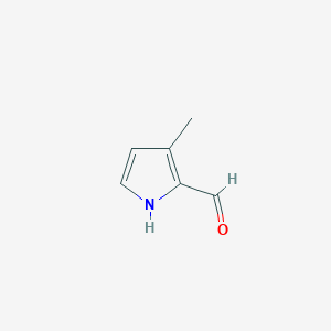 B1600579 3-methyl-1H-pyrrole-2-carbaldehyde CAS No. 24014-18-4