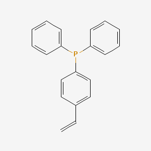 molecular formula C20H17P B1600580 二苯基膦基苯乙烯 CAS No. 40538-11-2