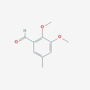 molecular formula C10H12O3 B1600589 2,3-Dimethoxy-5-methylbenzaldehyde CAS No. 5701-86-0