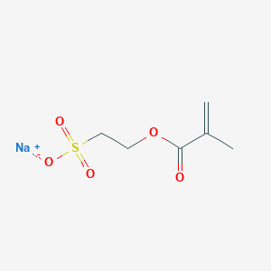 molecular formula C6H9NaO5S B160060 Sodium 2-sulfoethyl methacrylate CAS No. 1804-87-1
