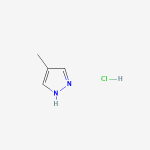 molecular formula C4H7ClN2 B1600603 4-Methylpyrazole hydrochloride CAS No. 56010-88-9
