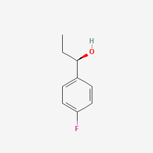 molecular formula C9H11FO B1600613 (R)-1-(4-氟苯基)-1-丙醇 CAS No. 166371-89-7