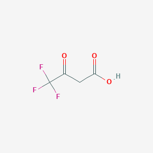 molecular formula C4H3F3O3 B1600637 4,4,4-三氟-3-氧代丁酸 CAS No. 400-36-2