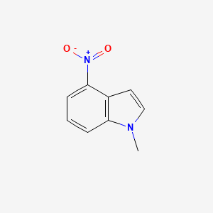 molecular formula C9H8N2O2 B1600641 1-甲基-4-硝基-1H-吲哚 CAS No. 91482-63-2