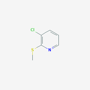 molecular formula C6H6ClNS B1600655 2-甲硫基-3-氯吡啶 CAS No. 98626-97-2