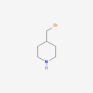molecular formula C6H12BrN B1600657 4-(Bromomethyl)piperidine CAS No. 69719-84-2