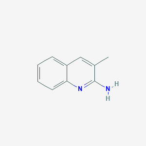 molecular formula C10H10N2 B1600672 2-Amino-3-methylquinoline CAS No. 74844-99-8
