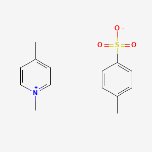 molecular formula C14H17NO3S B1600673 1,4-Dimethylpyridinium p-toluenesulfonate CAS No. 78105-28-9
