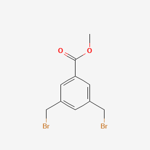 molecular formula C10H10Br2O2 B1600680 Methyl 3,5-bis(bromomethyl)benzoate CAS No. 29333-41-3