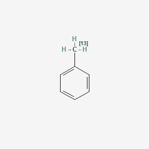 molecular formula C7H8 B1600694 Methyl-13C-benzene CAS No. 6933-23-9