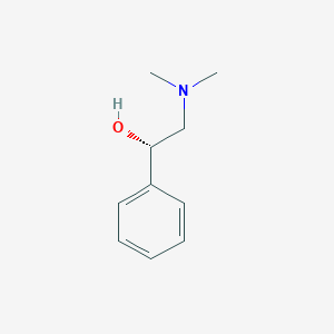 molecular formula C10H15NO B1600701 (S)-2-Dimethylamino-1-phenylethanol CAS No. 2202-69-9