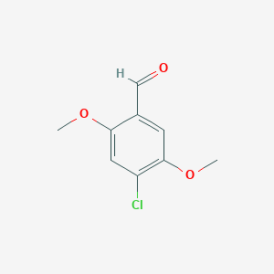 molecular formula C9H9ClO3 B1600710 4-Chloro-2,5-dimethoxybenzaldehyde CAS No. 90064-48-5