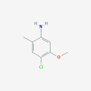 B1600718 4-Chloro-5-methoxy-2-methylaniline CAS No. 62492-42-6
