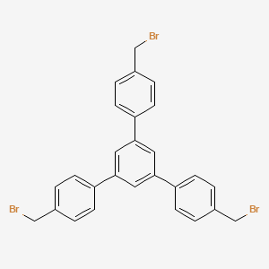 molecular formula C27H21Br3 B1600719 1,3,5-三[4-(溴甲基)苯基]苯 CAS No. 42837-44-5
