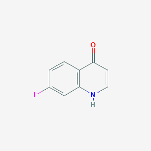 molecular formula C9H6INO B1600720 4-羟基-7-碘喹啉 CAS No. 22297-71-8