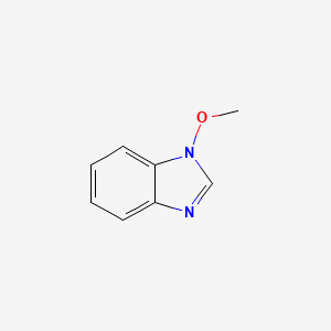 molecular formula C8H8N2O B1600728 1-Methoxy-1H-benzimidazole CAS No. 6595-08-0